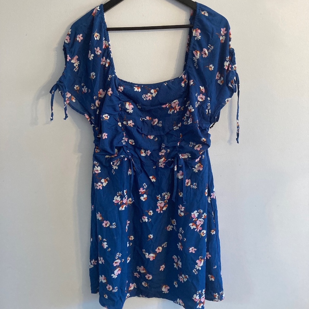 Ruched Mini Dress XL